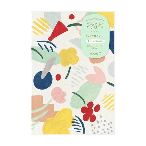 Yuru Log B6 Illustrated Notebook / MIDORI - Image 24
