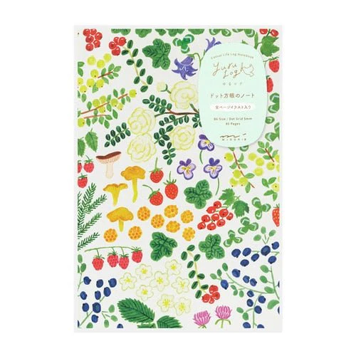 Yuru Log B6 Illustrated Notebook / MIDORI - Image 9