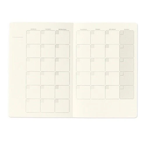 Yuru Log Monthly Free Diary / MIDORI - Image 6