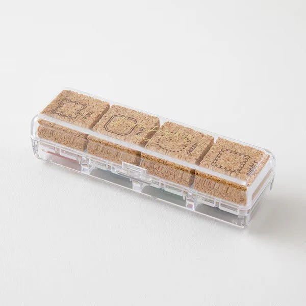Yuru Log Pre-Inked Cork Stamp / MIDORI