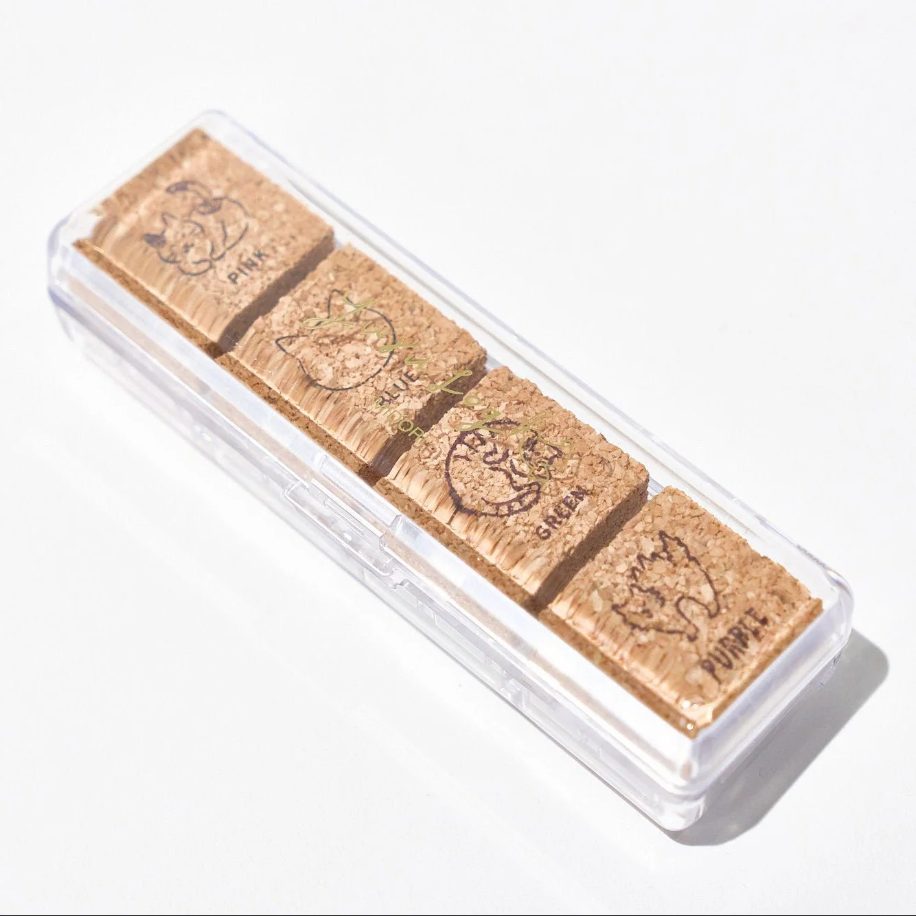 Yuru Log Pre-Inked Cork Stamp / MIDORI - Image 4