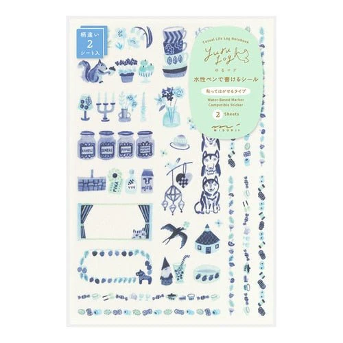 Yuru Log Stickers / MIDORI