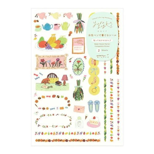 Yuru Log Stickers / MIDORI - Image 10