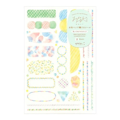 Yuru Log Stickers / MIDORI - Image 13
