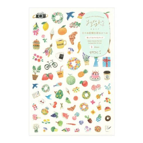 Yuru Log Stickers / MIDORI - Image 17