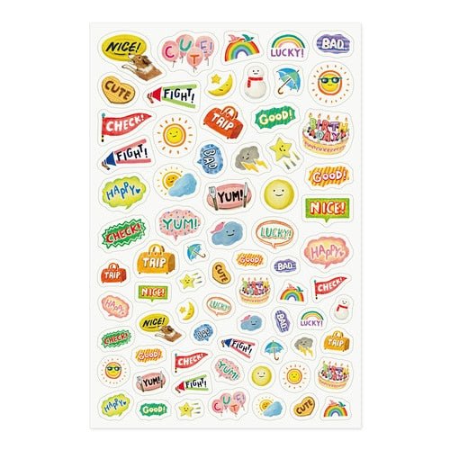 Yuru Log Stickers / MIDORI - Image 21