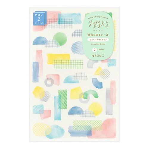 Yuru Log Stickers / MIDORI - Image 28