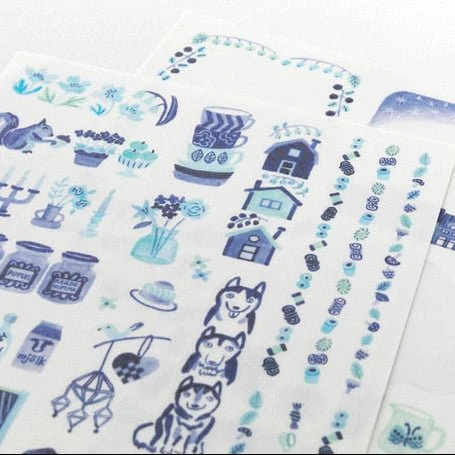 Yuru Log Stickers / MIDORI - Image 3