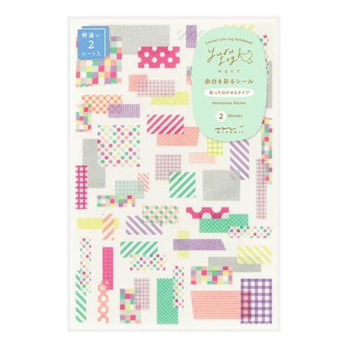 Yuru Log Stickers / MIDORI - Image 31
