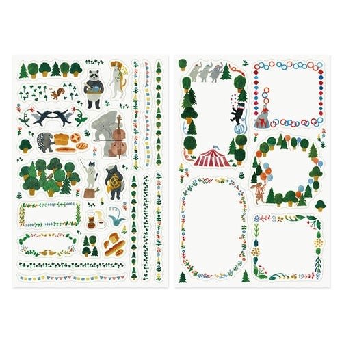 Yuru Log Stickers / MIDORI - Image 5
