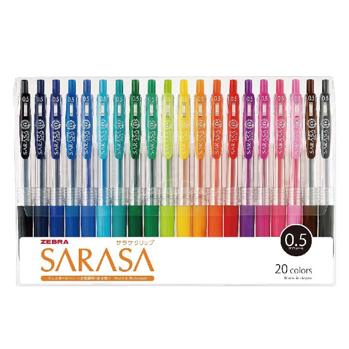 Sarasa Clip Gel Ink Pen Set / Zebra - Image 4