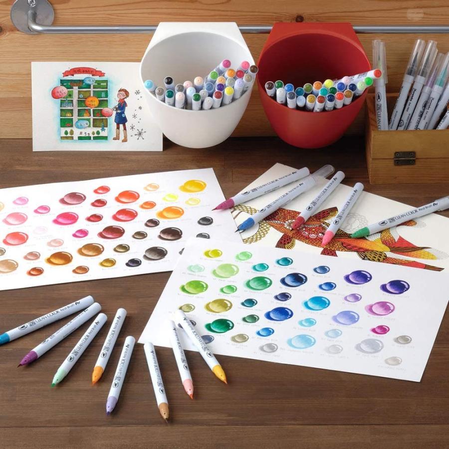 ZIG Clean Color Real Brush Color Set / Kuretake - Image 5