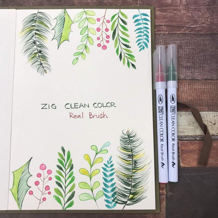 ZIG Clean Color Real Brush Color Set / Kuretake - Image 6