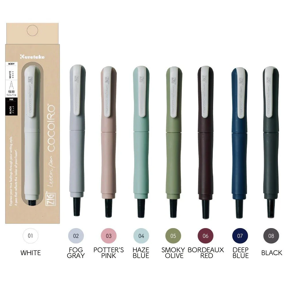 ZIG LETTER PEN COCOIRO / Kuretake - Image 16